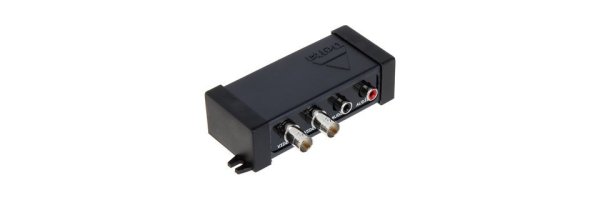 Video und Audio Übertragung via Twisted-Pair-Kabel (passiv, Mehr-Kanal)