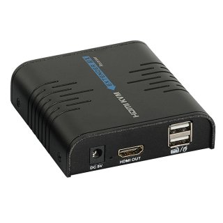 Zusatzempfänger für Converter HDMI auf IP Signal HD mit USB extender