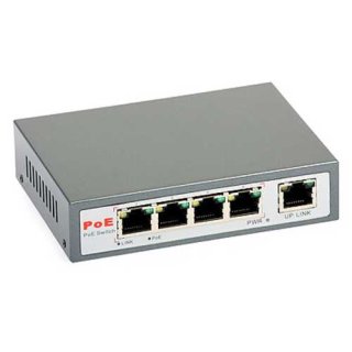 PoE Switch 48V ULTIPOWER 0054at 5x10/100Mbps incl. 4xPoE 802.3at
