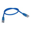 Kabel Patchkabel UTP CAT6 8P8C 0,5m blau