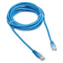Kabel Patchkabel UTP CAT6 8P8C 3m blau