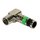 Kabel Adapter Stecker IECF Kompressionsstecker Winkel