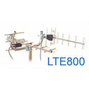 2x Antena LTE / GSM 10m kabla podwojny uchwyt CRC9